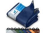 casa pura Abdeckplane 240 g/m² Blau