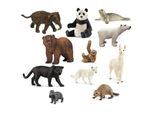 Schleich - Tierfiguren - wilde Tiere der Welt 11-teilig Set Spielzeug Figuren Tierfiguren