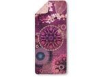 Xxxl Sporthandtuch , Rot, Bordeaux , Textil , Mandala , 75x180 cm , saugfähig, schnelltrocknend , Heimtextilien, Badtextilien, Handtücher