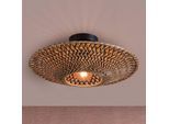 GOOD & MOJO Deckenlampe Bali, Ø 44 cm, schwarz/natur, Bambus