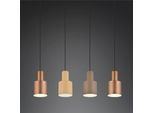 Hängeleuchte Agudo, multicolor, 4-flammig, linear