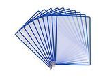 Sichttafel Tarifold Easy Load Pro, DIN A4, 10 St., Eckverschluss, Metalldrehzapfen, blau