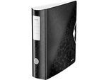 LEITZ® Ordner Active WOW, DIN A4, Rückenbreite 82 mm, 5 Stück, schwarz