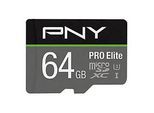 PNY PRO Elite - Flash-Speicherkarte - 64 GB - microSDXC UHS-I