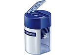 Doppelspitzdose Staedtler® 512, 2 Spitzlöcher, für normale und jumbo Stifte, Verschlussdeckel