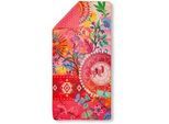 Xxxl Sporthandtuch , Multicolor , Textil , Blume , 50x100 cm , saugfähig, schnelltrocknend , Heimtextilien, Badtextilien, Handtücher