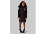 Calvin Klein Jeans Sweatkleid »Teddy Monogram Zip Fleece Dress«, für Kinder bis 16 Jahre und mit Logopatch