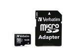 Verbatim Speicherkarte MicroSDHC/SDXC Premium, Speicherkapazität 16 GB