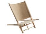 Nordisk - Moesgaard Wooden Chair - Campingstuhl beige