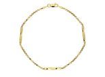 Goldarmband VIVANCE "delicate elegance", gelb (gelbgold 375), Armbänder, Damen, Gelbgold 375, Goldarmband