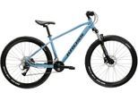 Mountainbike KROSS "Hexagon 4.0" Gr. 43, blau (blau, schwarz), Fahrräder, 43cm, 29 Zoll (73,66cm) hinten: 29 Zoll (73,66cm)