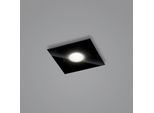 Helestra Nomi LED-Deckenlampe 23x23cm dim schwarz