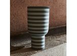 AYTM Vase Varia, grün, Ø 15 cm, Höhe 30 cm, Keramik