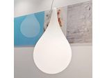 LIQUID LIGHT Hängelampe DROP-2 S in Tropfenform, 27 cm