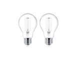 LED-Leuchtmittel Filament E27 2er-Set 7W 806 lm klar 2.700K