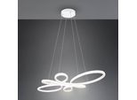 LED-Pendelleuchte Fly, weiß matt, 4.000 K, 83 cm x 45 cm