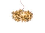 Slamp Hängeleuchte Clizia Mama Non Mama, Ø53cm, gold/rot