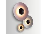 MARSET Ginger 20C LED-Wandlampe Ø20cm steingrau
