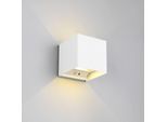 LED-Akku-Außenwandlampe Talent, weiß, Breite 10 cm, Sensor