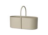 ferm LIVING Werkzeugkasten Grib, beige, 35 cm breit, Eisen