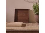 AYTM Tablett Unity, walnuss, Länge 35 cm, Breite 35 cm, Holz
