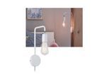 Paulmann Calvani Wandleuchte mit Kabel u. Schalter