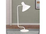 Schreibtischlampe Viktoria Kopf verstellbar weiß