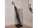 AYTM Regenschirmständer Curva, schwarz, Höhe 56 cm, Stahl