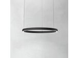 Luceplan Compendium Circle 72cm, schwarz