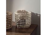 ferm LIVING Korb Ceramic, rund, Ø 23,5 cm, weiß, Keramik