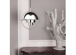 GUBI Hängeleuchte Multi-Lite, Ø 36 cm, chrom/chrom