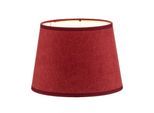 Lampenschirm Classic S, gewebt, rot