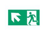 Schild Rettungsweg Typ F für L-LUX Standard Eco