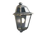 Außenwandleuchte New Orleans, halbe Laterne