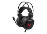 Varr VH6020B Over-Ear Gaming-Kopfhörer mit Mikrofon und LED-Hintergrundbeleuchtung Schwarz