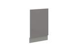 Frontblende Geschirrspüler integriert 45 cm Grau Hochglanz Küche Grey Bianca