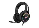 Varr Gaming RGB Over-Ear Kopfhörer Gaming-Headset HI-FI Stereo Mikrofon VH6060 Schwarz
