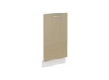 Frontblende Geschirrspüler vollintegriert 45 cm Cappuccino Hochglanz Küche Lara