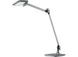 Schreibtisch-Lampe LED E-Motion, mit Sensorschaltung, 3 Farbtemp., silber