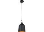Endon Hängeleuchte , Schwarz , Metall , rund , 156.50 cm , Ce , Lampen & Leuchten, Innenbeleuchtung, Hängeleuchten, Pendelleuchten
