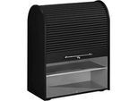 Korpus Universalschrank, ohne Rollladen, B 980/800 x T 450 x H 800/980 mm, schwarz