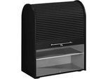 Rollladen für Universalschrank, schwarz