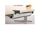 Schäfer Shop Genius Kabelkanal PLANOVA ERGOSTYLE, 1138 mm, für 1600er Tisch, weissalu
