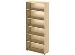 Schäfer Shop Genius Regal TETRIS WOOD, 6 OH, Höhe inkl. Gleiter, B 1000 mm, Ahron-Dekor
