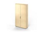 Schäfer Shop Genius Flügeltürenschrank TETRIS WOOD, 5 OH, Höhe inkl. Gleiter, B 1200 mm, Ahorn-Dekor