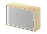 Schäfer Shop Genius Aufsatz-Querrolladenschrank TETRIS WOOD, 2 OH, B 1200, Ahorn-Dekor