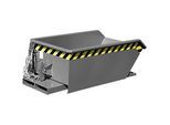 Kippbehälter Bauer Mini Typ MGU 230, 350 mm Schüttkantenhöhe, grau