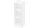 Regal ULM, 3 OH, B 406 x T 400 x H 1270 mm, weiss/weiss