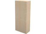 Schäfer Shop Genius Garderobenschrank TETRIS WALL, 1 Fachboden, Türanschlag rechts, B 800 x T 440 x H 1880 mm, Ahorn-Dekor