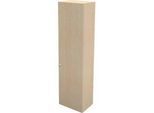 Schäfer Shop Genius Flügeltürenschrank TETRIS WALL, 6 Ordnerhöhen, Türanschlag rechts, B 600 x T 440 x H 2250 mm, Ahorn-Dekor